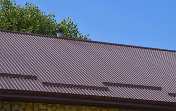 typical Roach Bridge corrugated roof uses